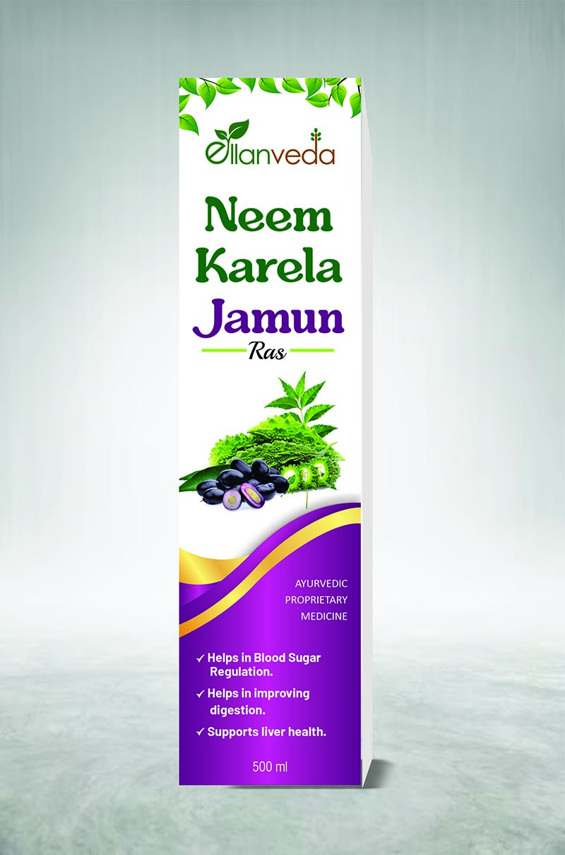 Neem Karela Jamun - Ellanveda Herbals